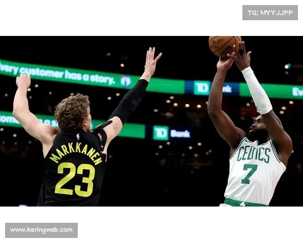 布朗连续第10场30+,凯尔特人客场击败爵士 布朗连续第10场30+,凯尔特人客场击败爵士